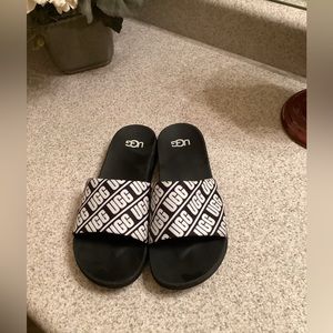 Uggs slides.